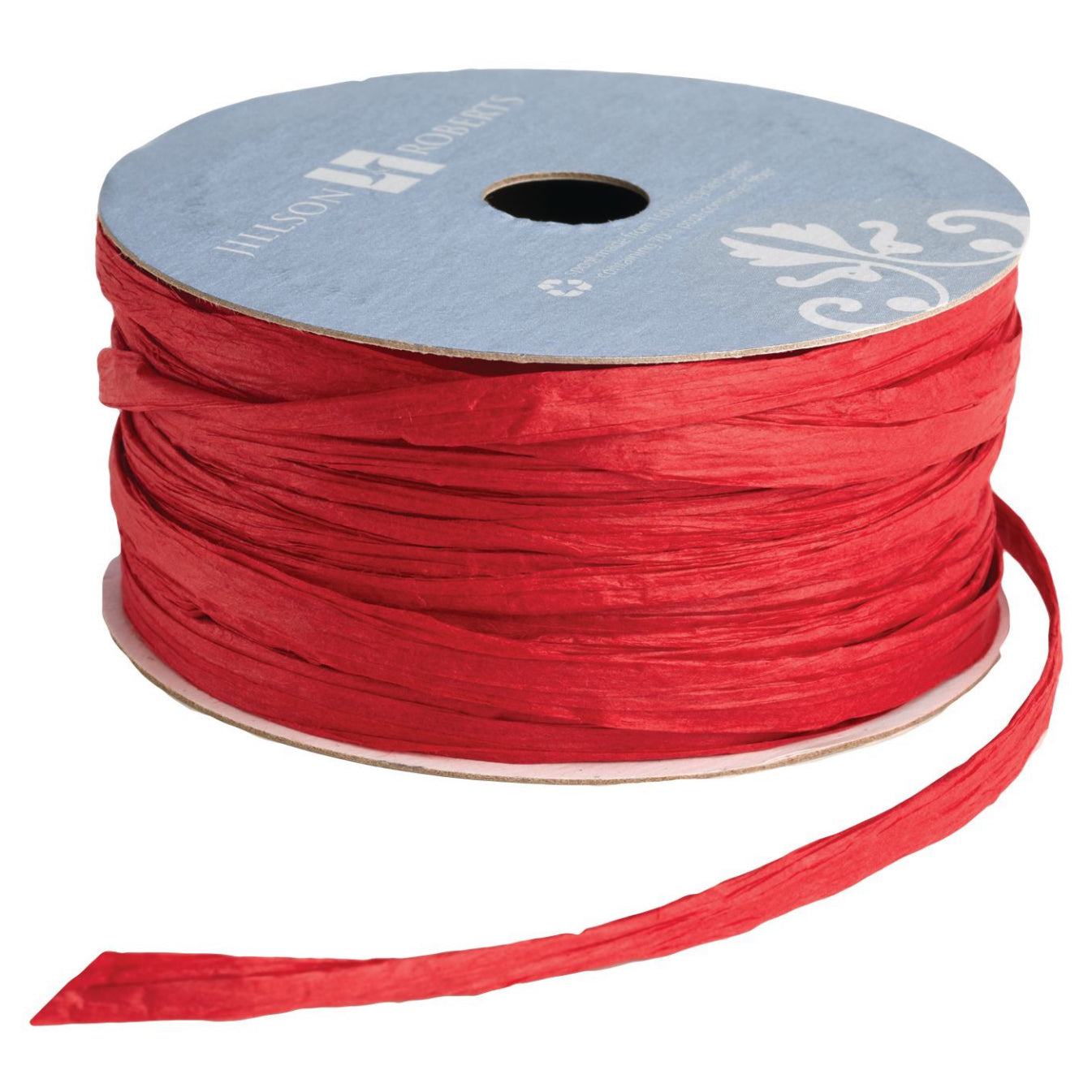 Red Paper Raffia Ribbon | Jillson & Roberts – Outer Layer