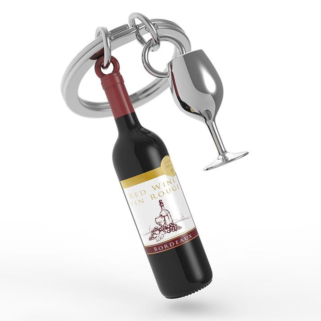 Red Wine Keychain.