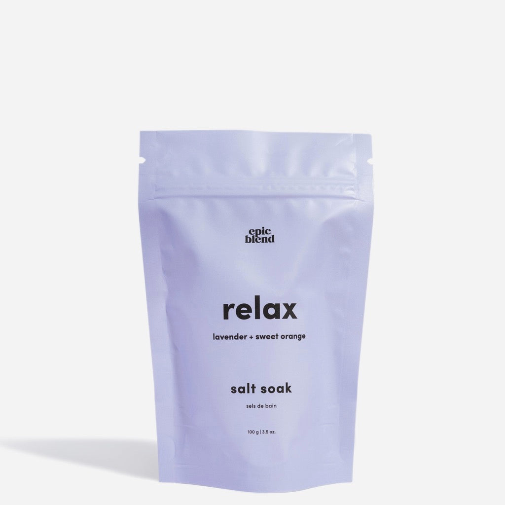 Relax Bath Salt Soak 100g