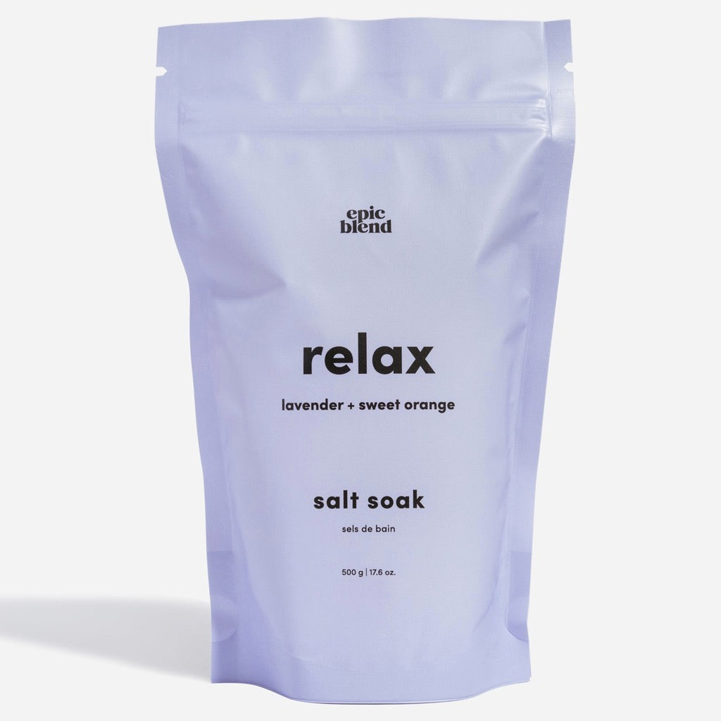 Relax Bath Salt Soak 500g
