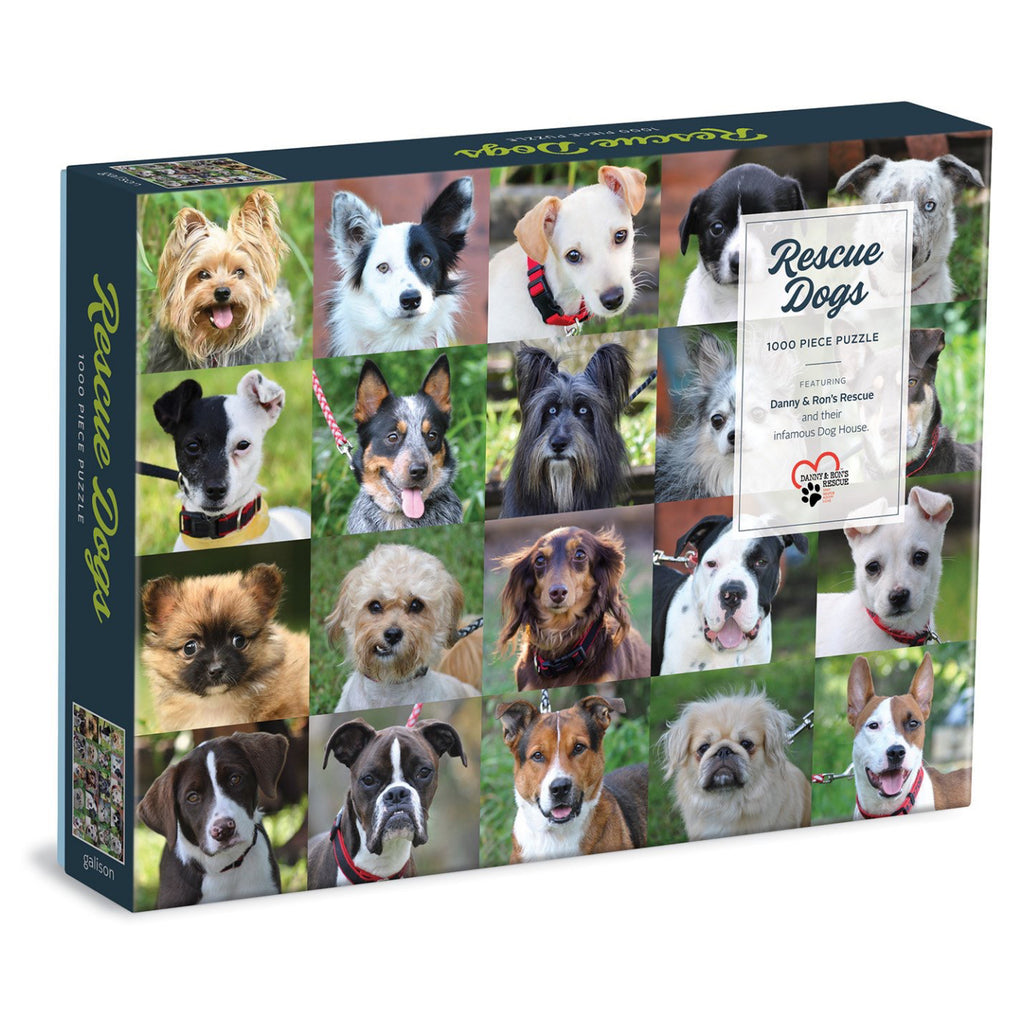 Rescue Dogs 1000pc Jigsaw Puzzle