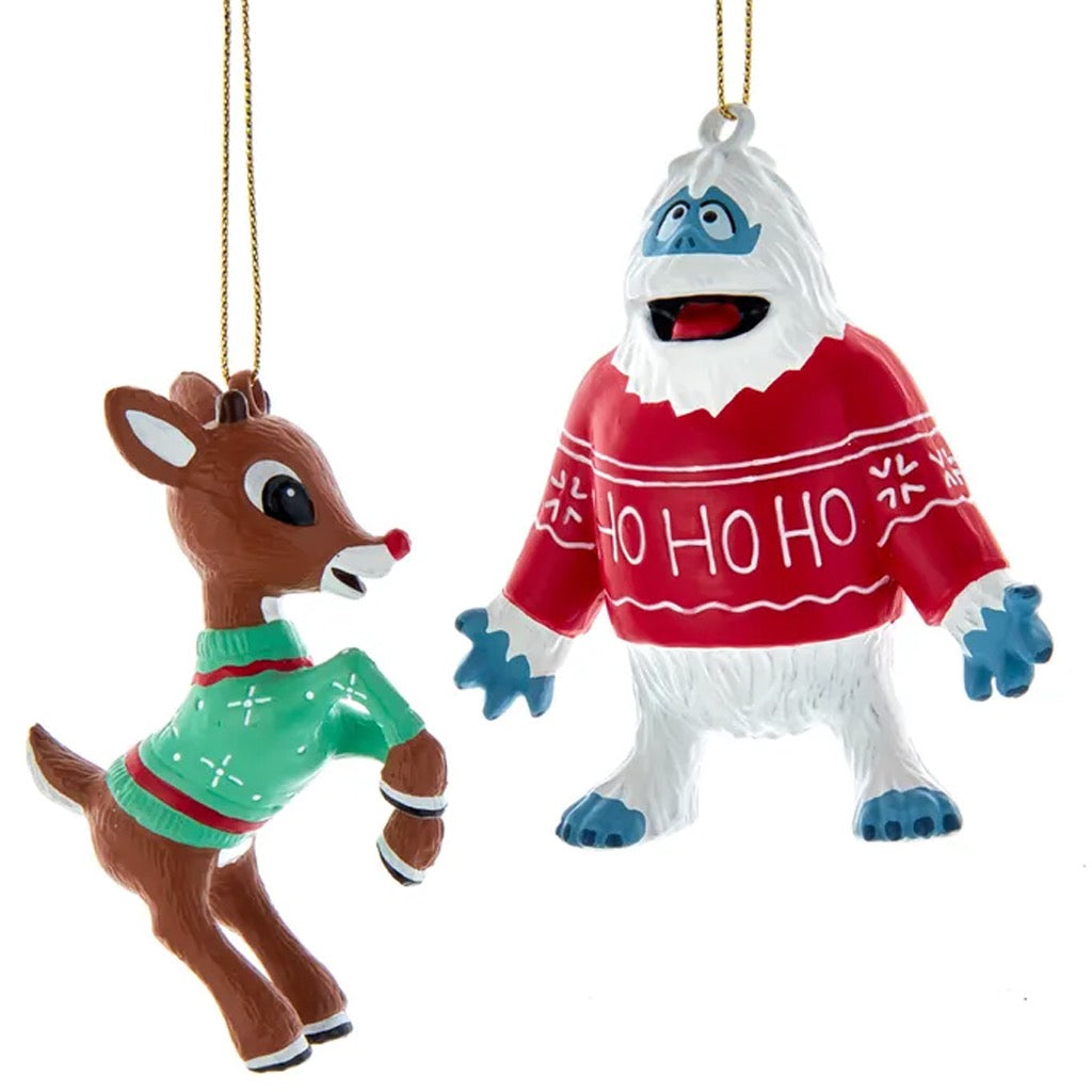 Rudolph/Bumble Sweater Ornament | Kurt Adler – Outer Layer