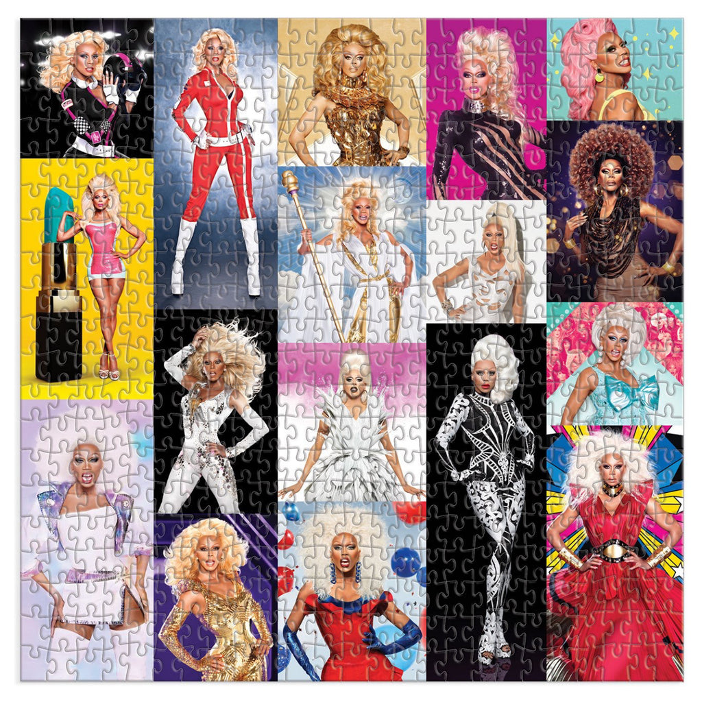 RuPauls Drag Race 500 Piece Puzzle Completed