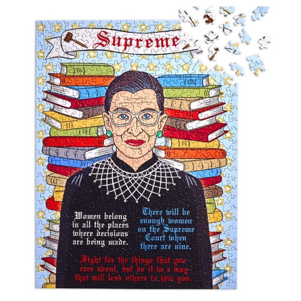 Ruth Bader Ginsburg 500pc Jigsaw Puzzle Pieces