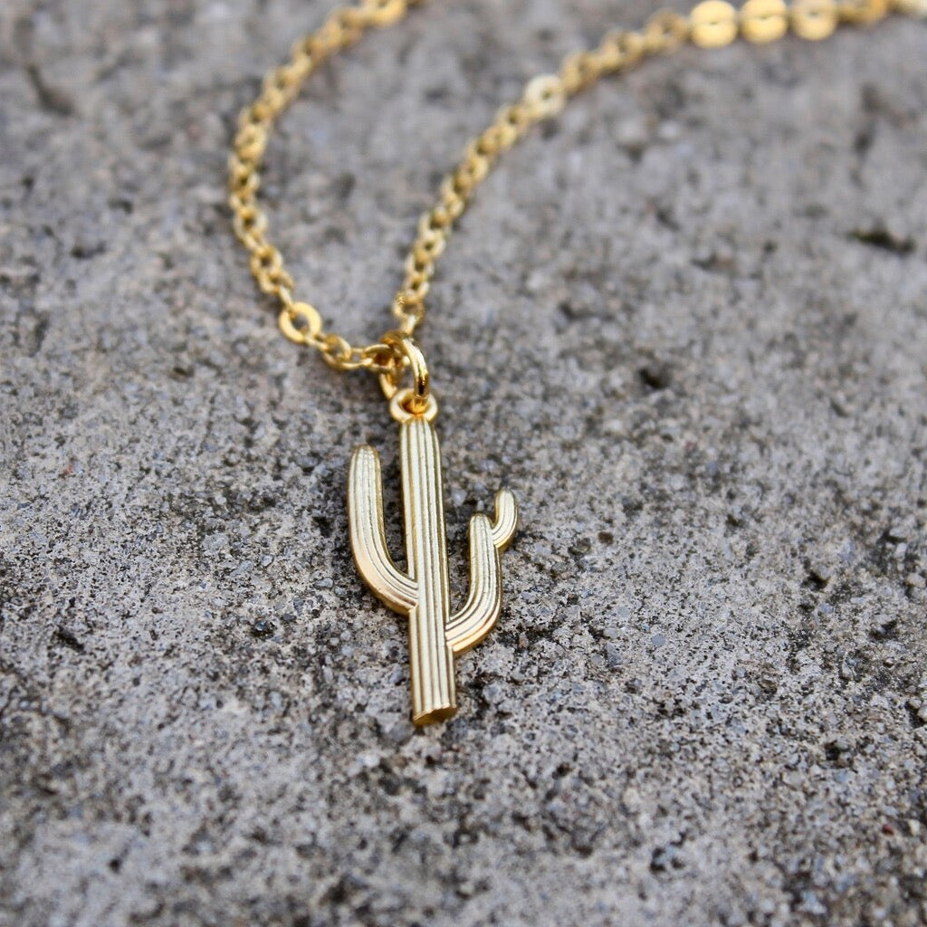 Saguaro Cactus Necklace.