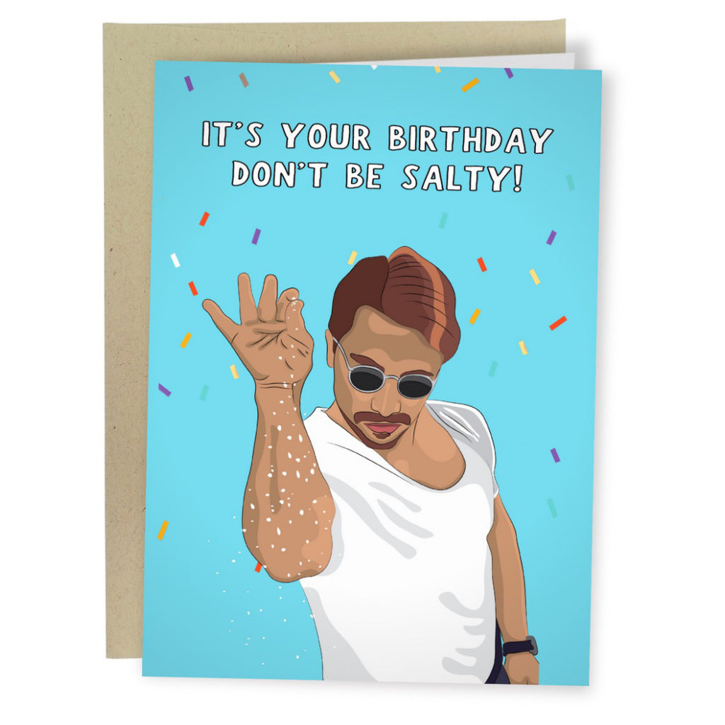 Salt BAE Birthday Card