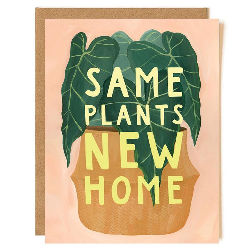 Same Plants New Home Card