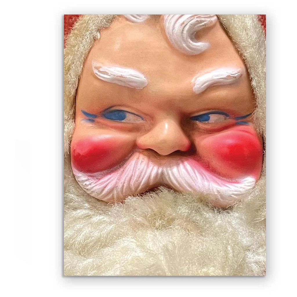 Santa Doll Holiday Card.