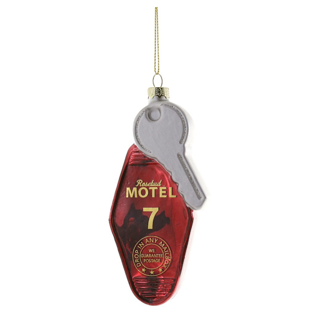 Schitts Creek Rosebud Motel Key Ornament