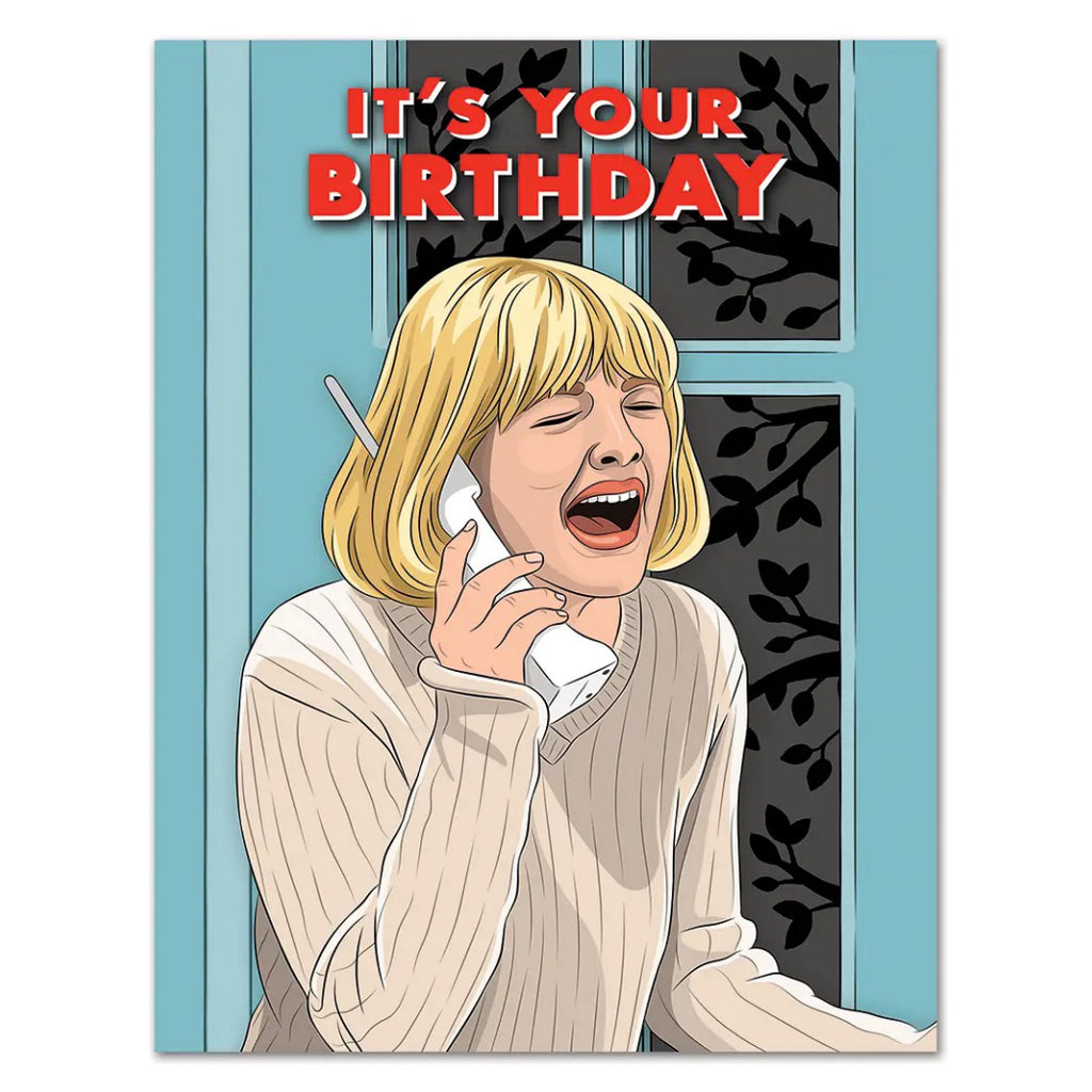 Scream It's Your Birthday Card.