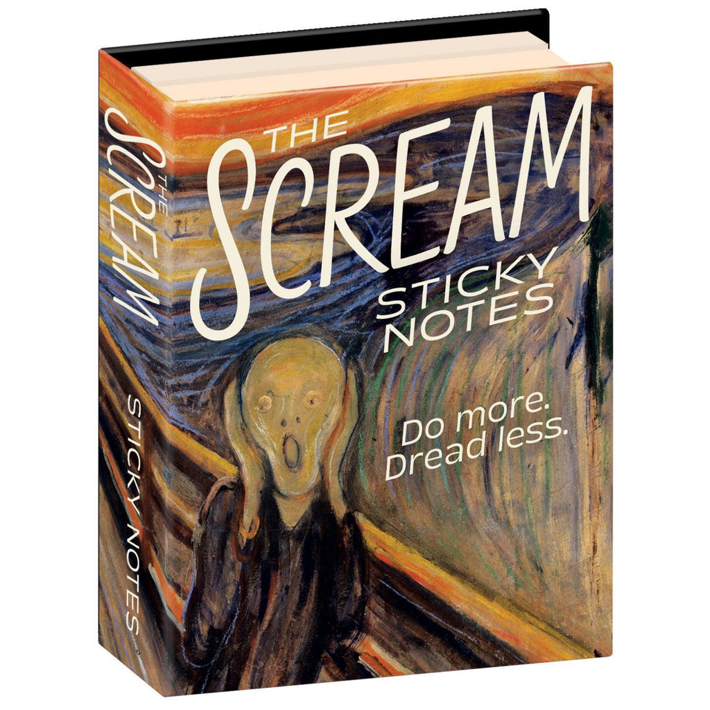 Scream Sticky Notes.