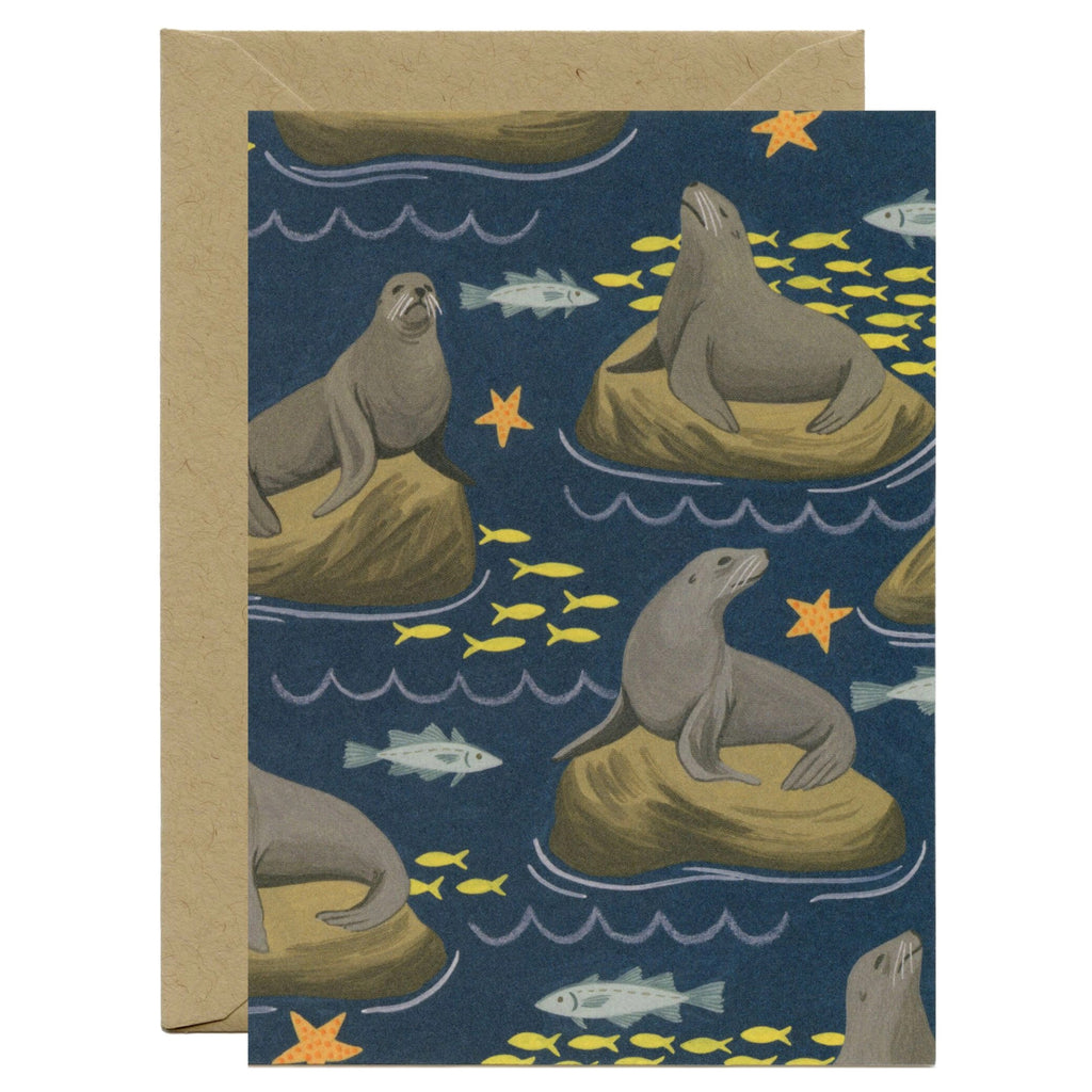 Sea Lions Card
