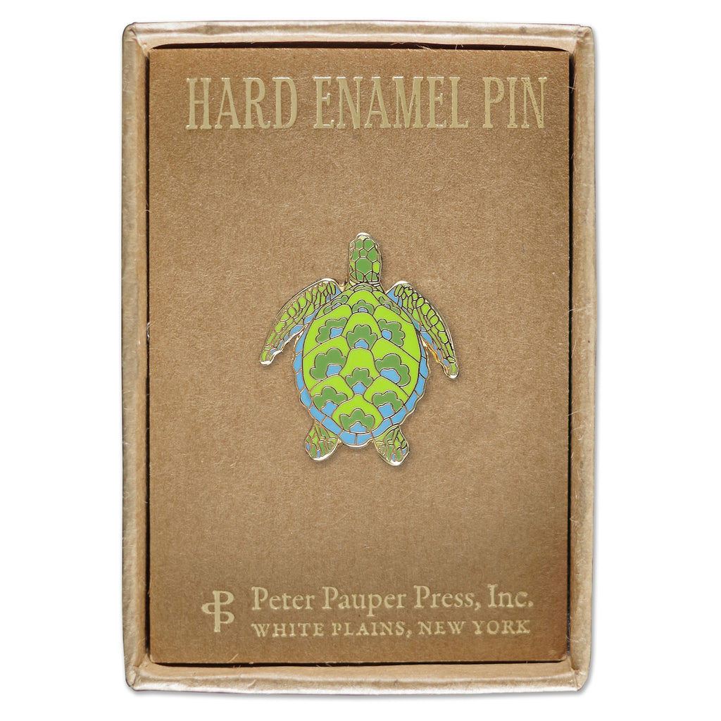 Sea Turtle Enamel Pin Packaging