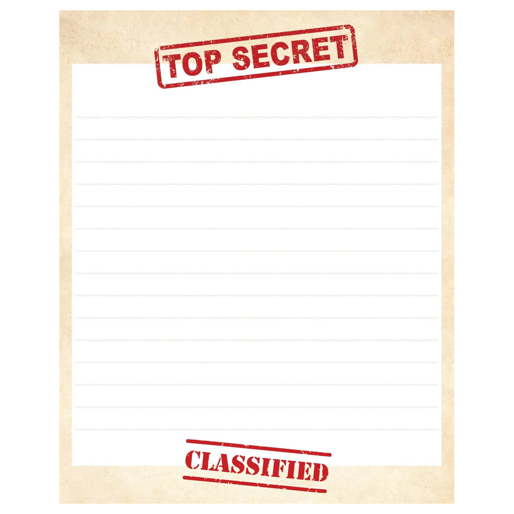 Secret Message Kit inside.