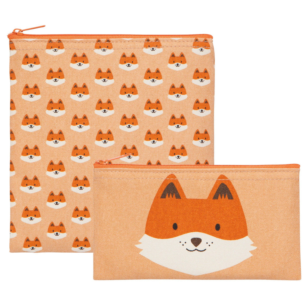Set of 2 Daydream fox snack bags.