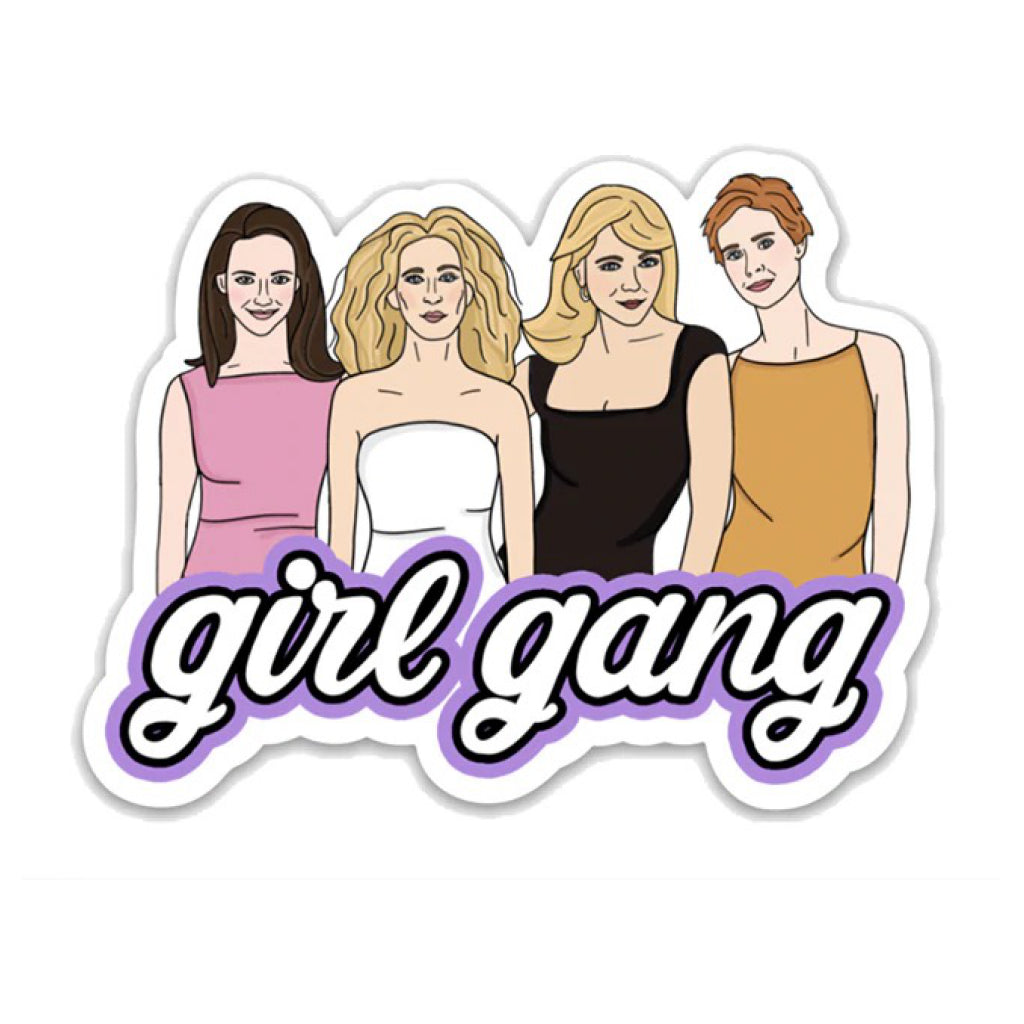 Sex  The City Girl Gang Sticker