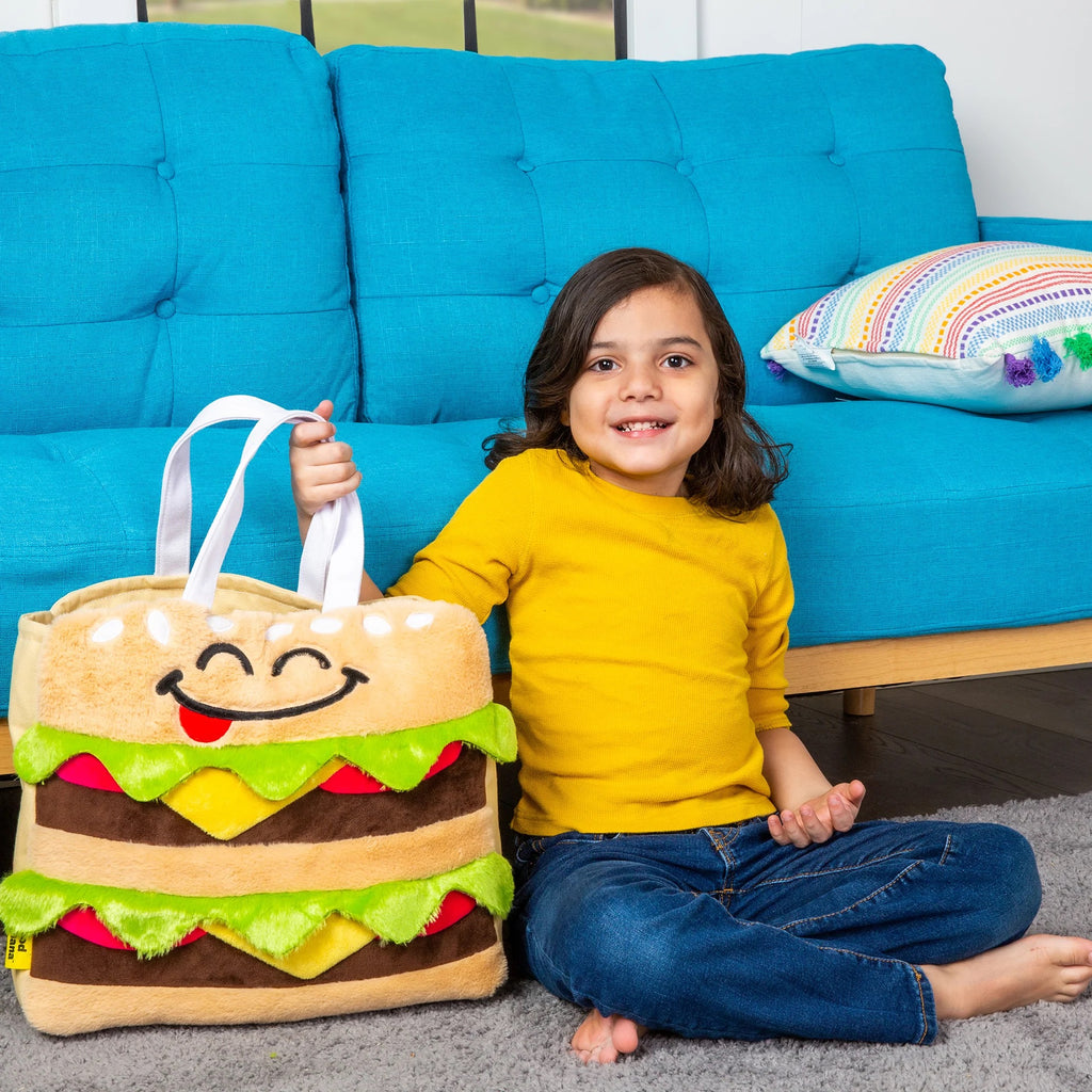 Shaggy Baggie Burger Tote Bag Lifestyle