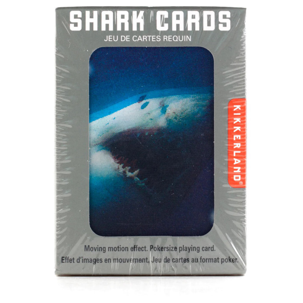 Shark Playing Cards packaging.