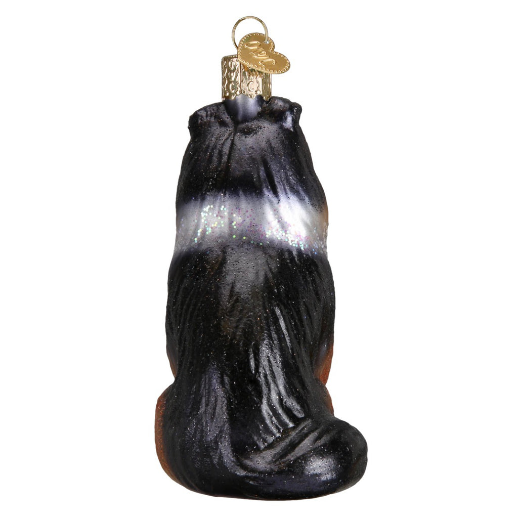 Sheltie Ornament Back