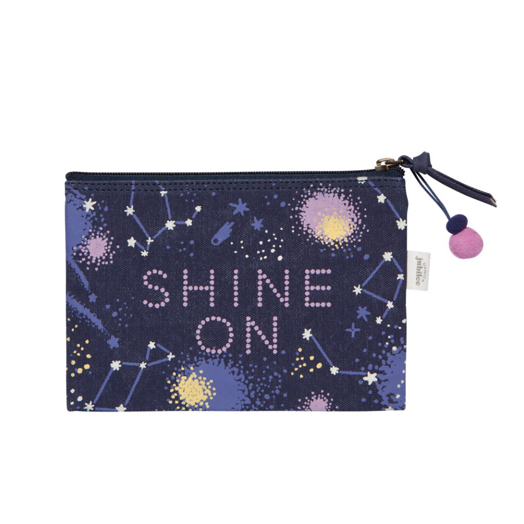 Shine On Zipper Pouches Set of 2 Small