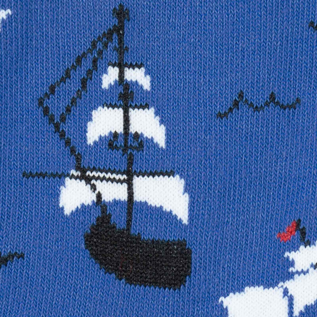 Ship Shape Junior Crew Socks closeup
