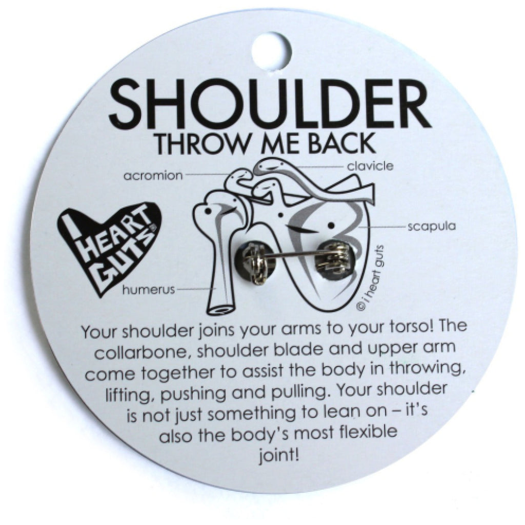 Shoulder Lapel Pin lifestyle