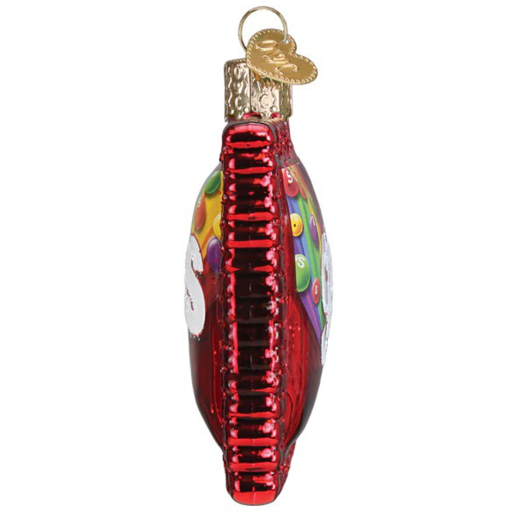 Side of Skittles Ornament.