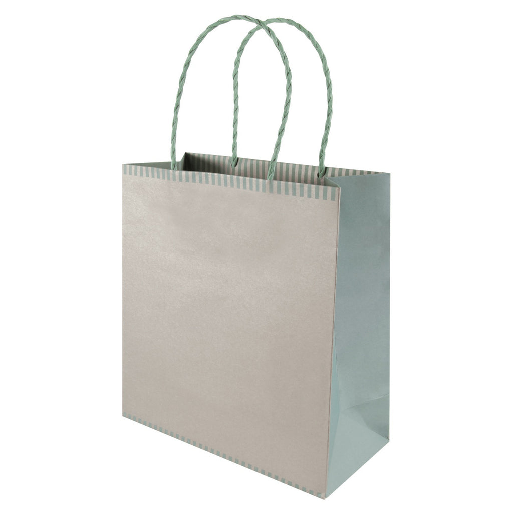 Silver Simplicity Gift Bag