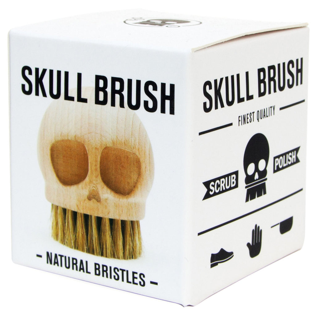Skull Brush packaging.