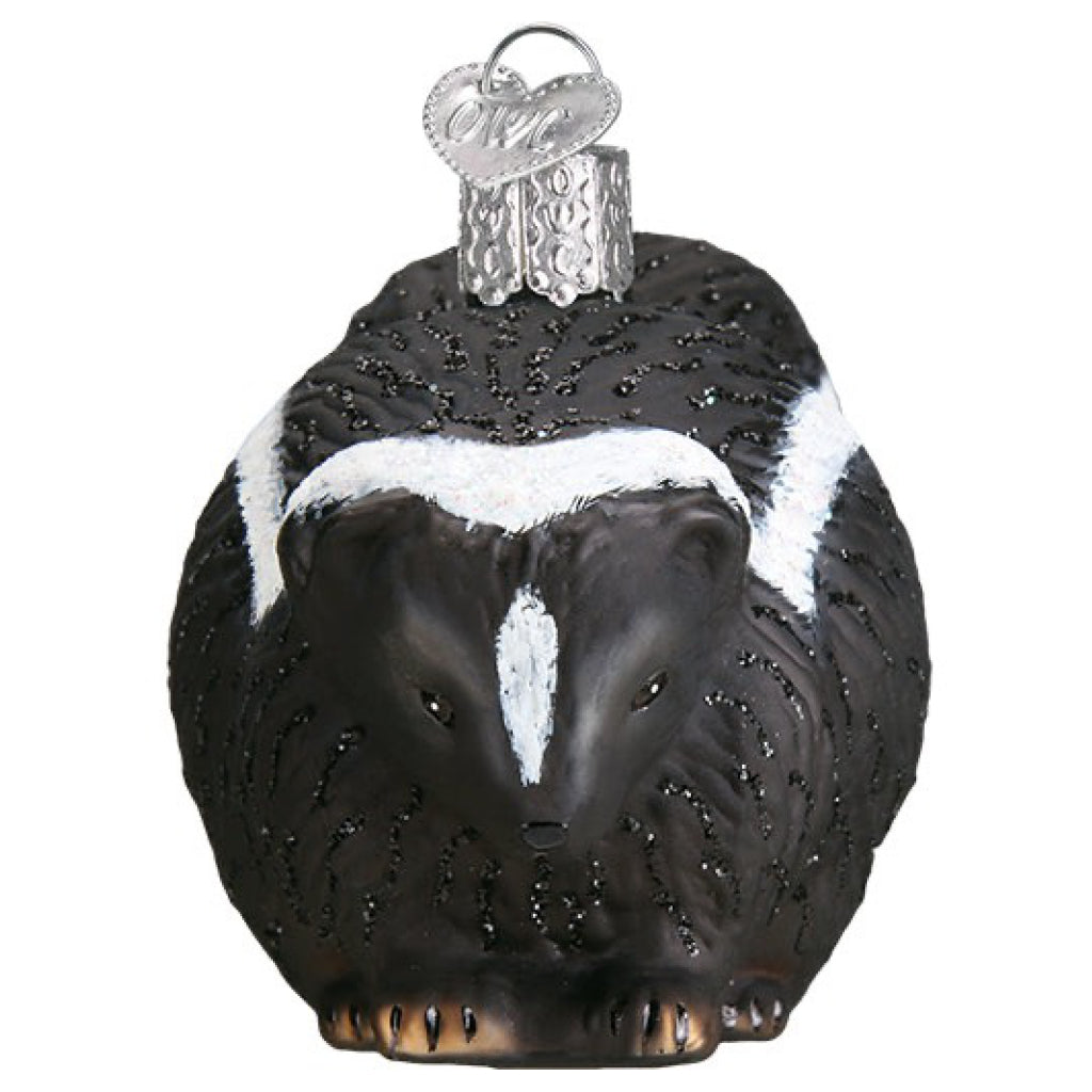 Skunk Ornament Front View
