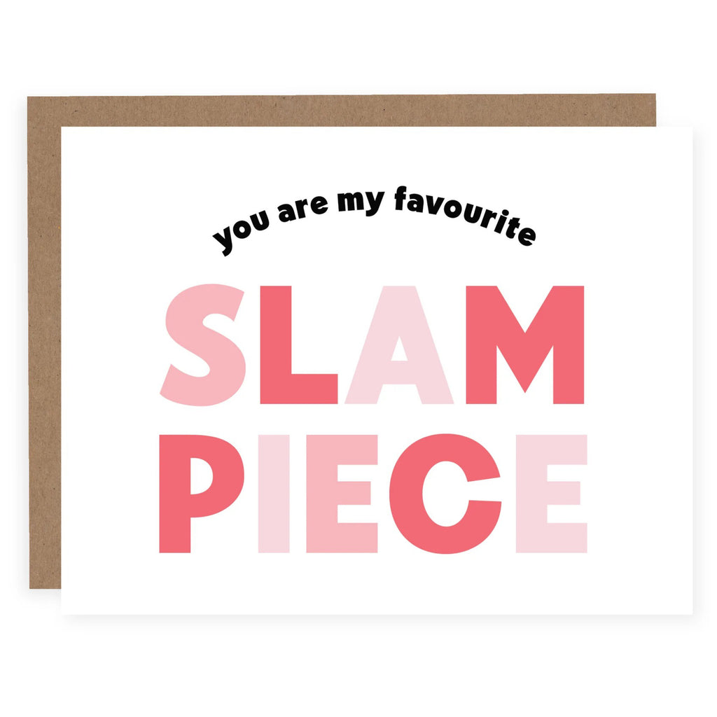 Slam Piece Love Card.