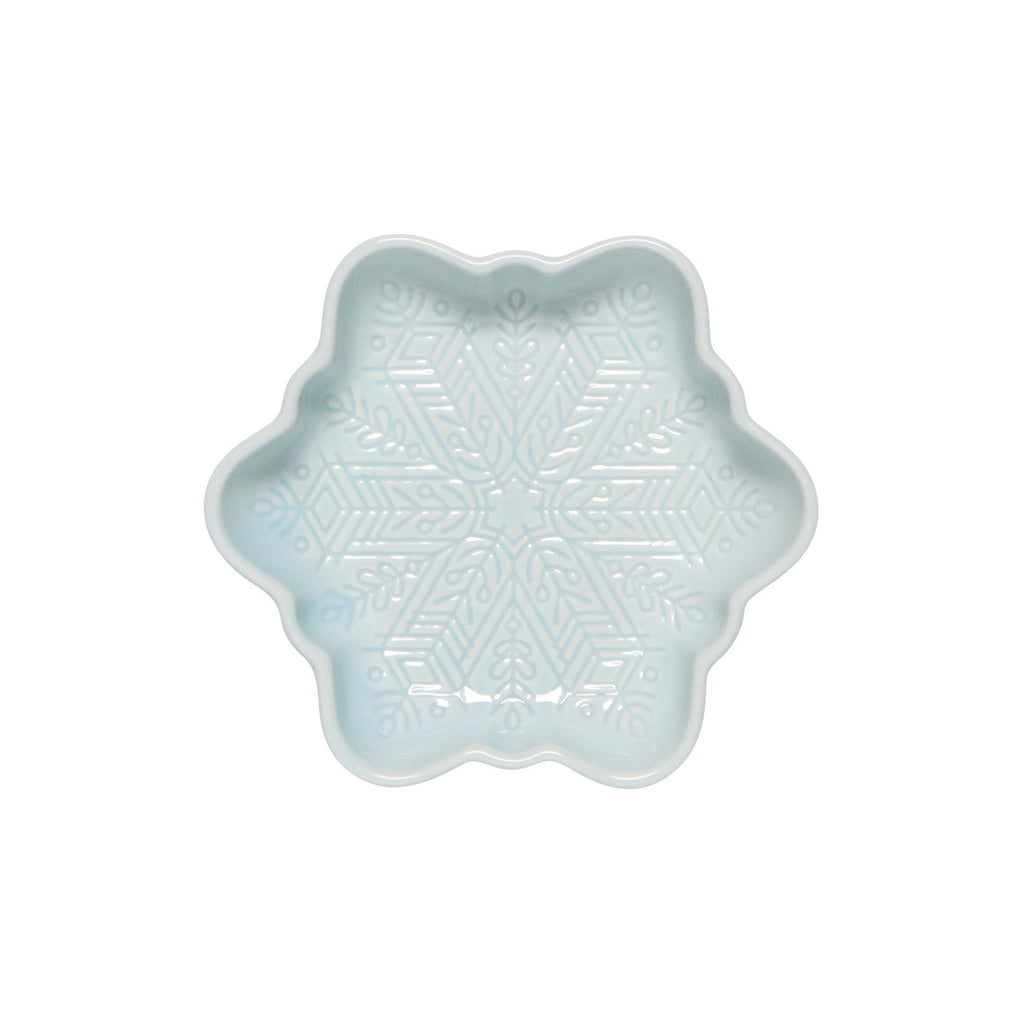 Snowflake Dipping Dishes Blue