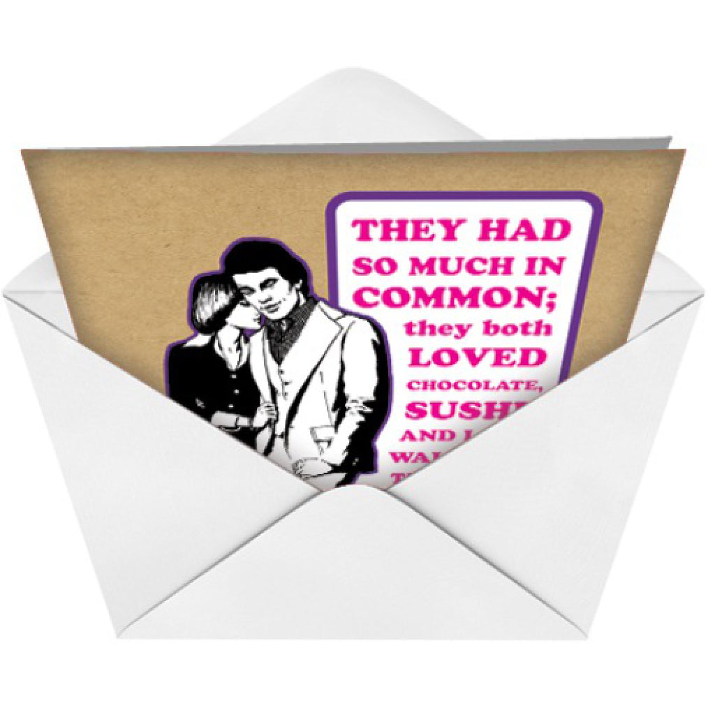 So Much In Common Card envelope