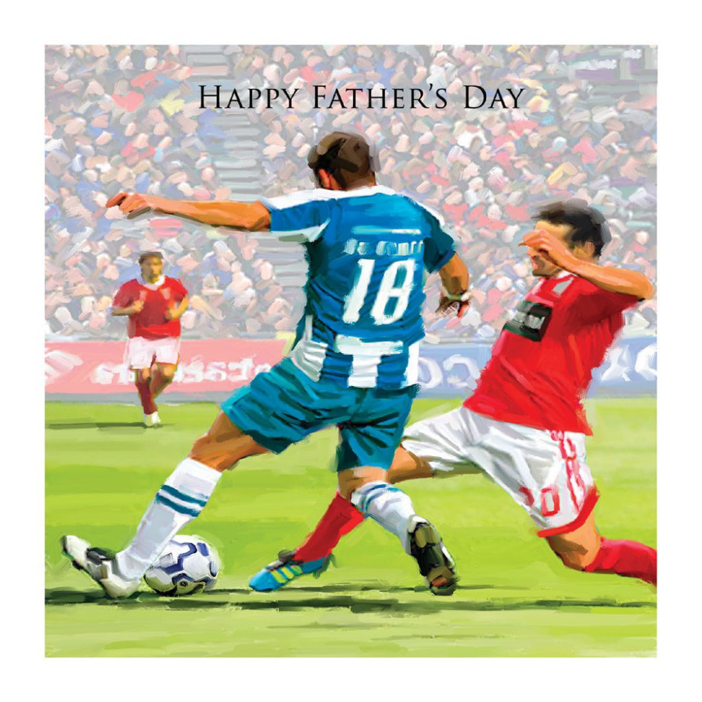 Soccer Players Fathers Day Card