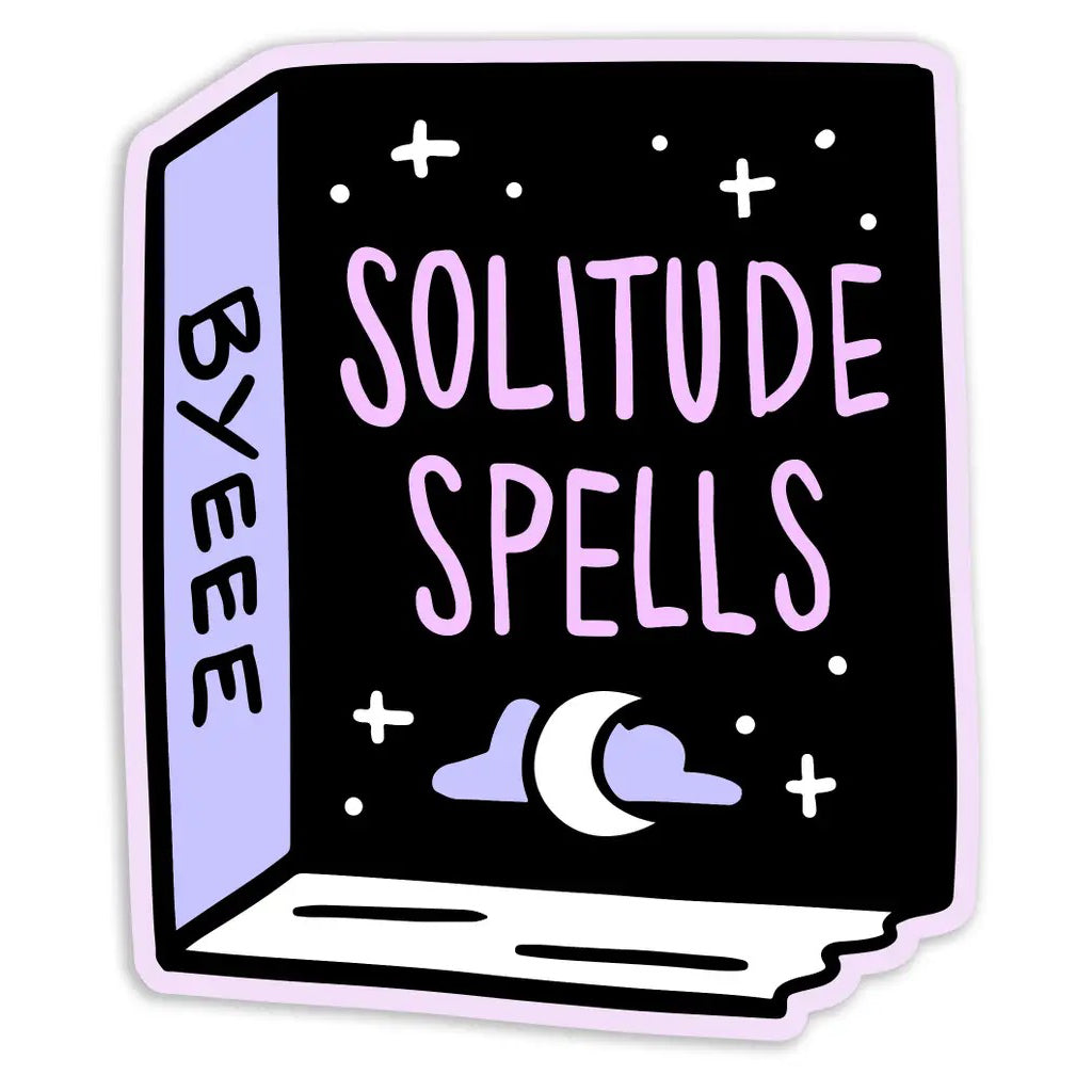 Solitude Spells Sticker.