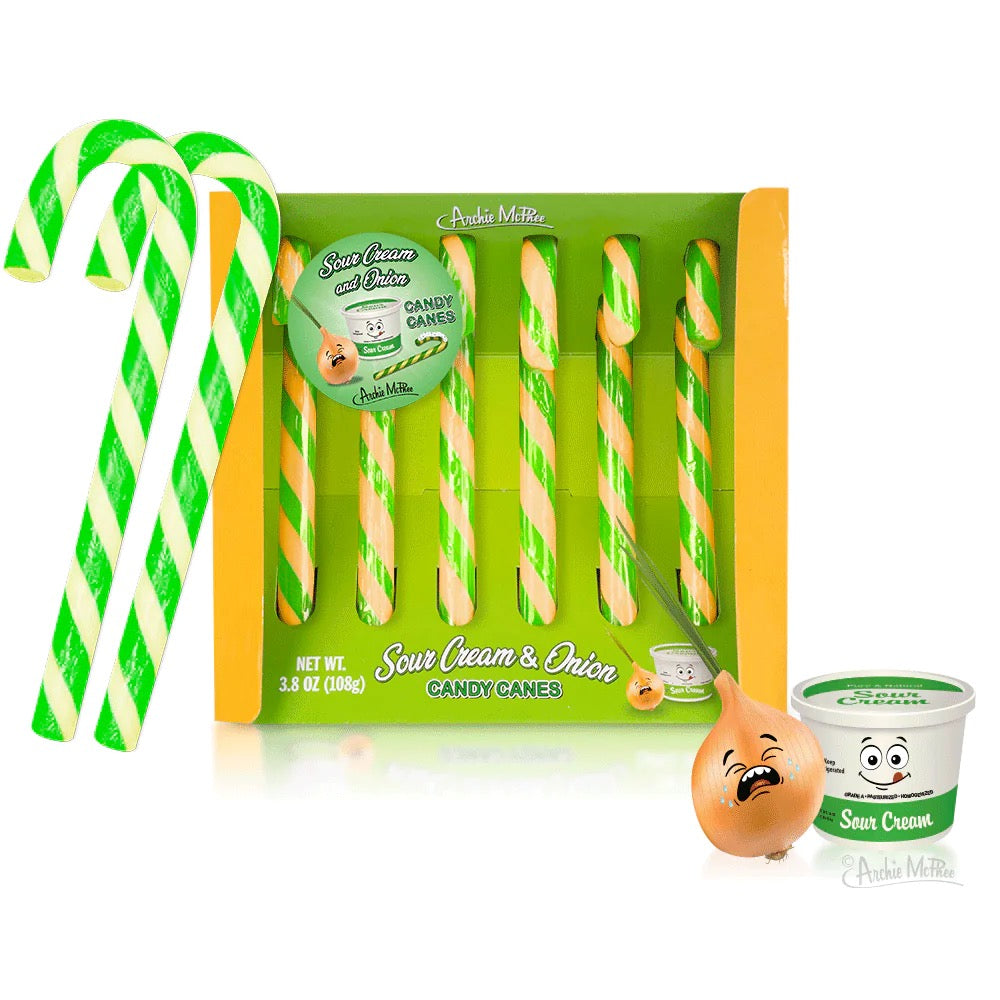 Sour Cream  Onion Candy Canes
