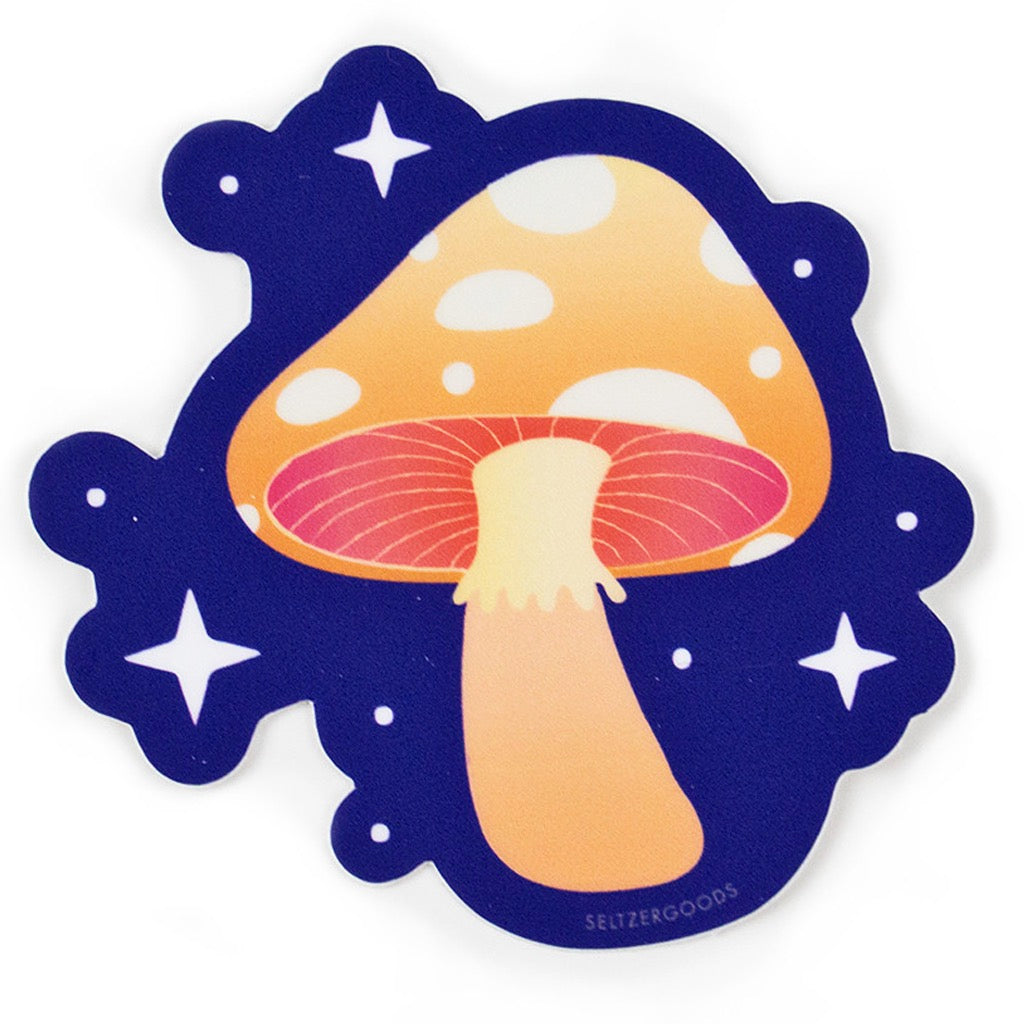 Space Mushroom Sticker.