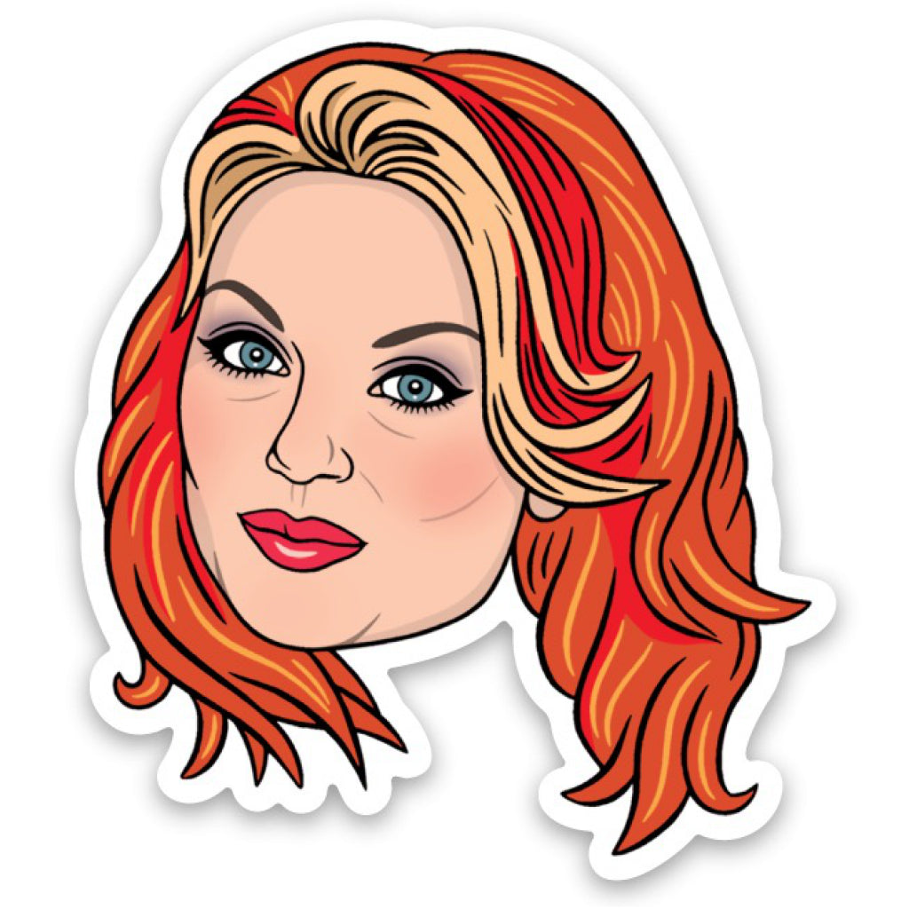 Spice Girls Ginger Sticker by The Found – Outer Layer