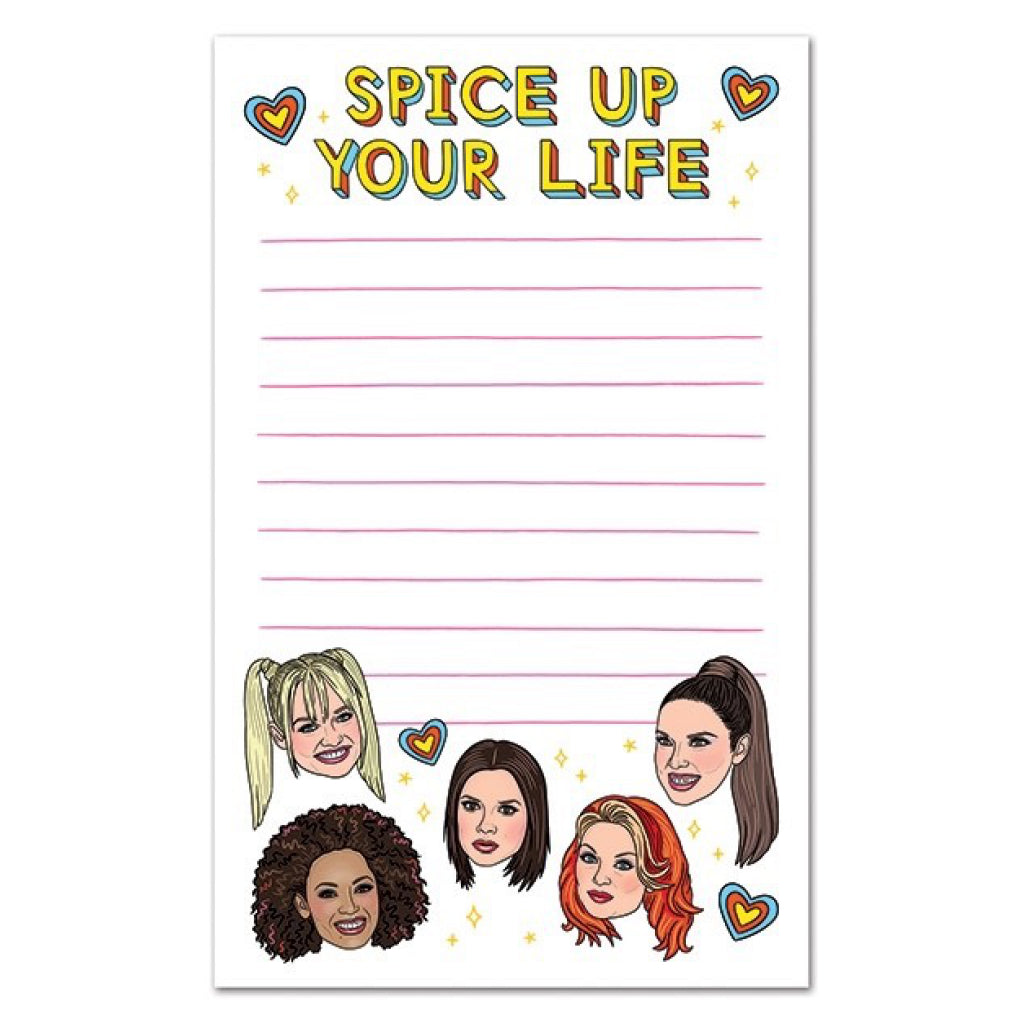 Spice Girls Spice Up Your Life Notepad