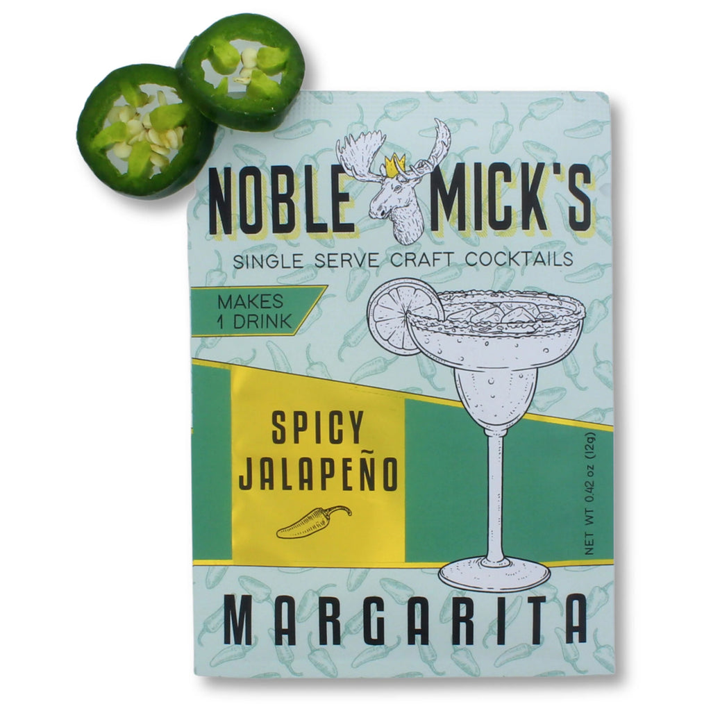 Spicy Jalapeno Margarita Single Serve Cocktail Mix.