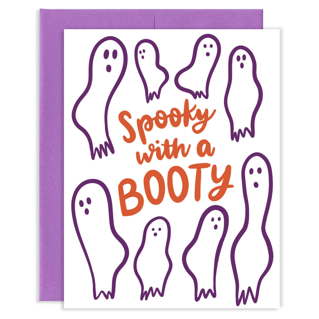 Spooky With A Booty Card