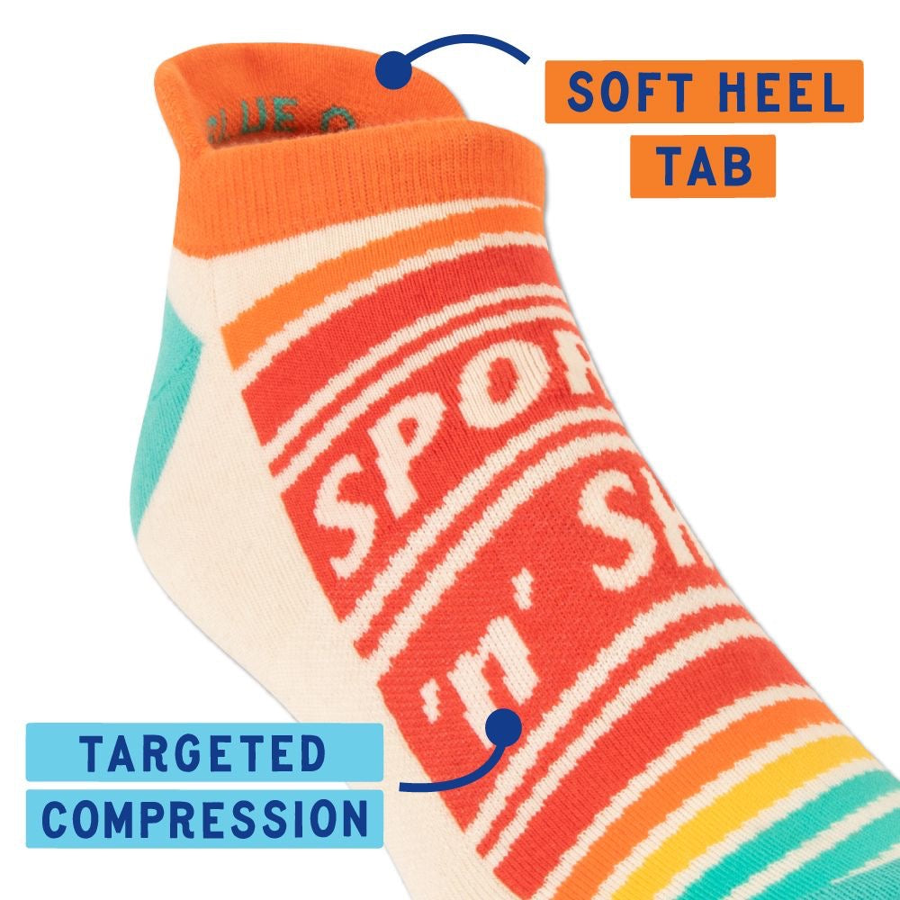 Sports N Shit Sneaker Socks Features