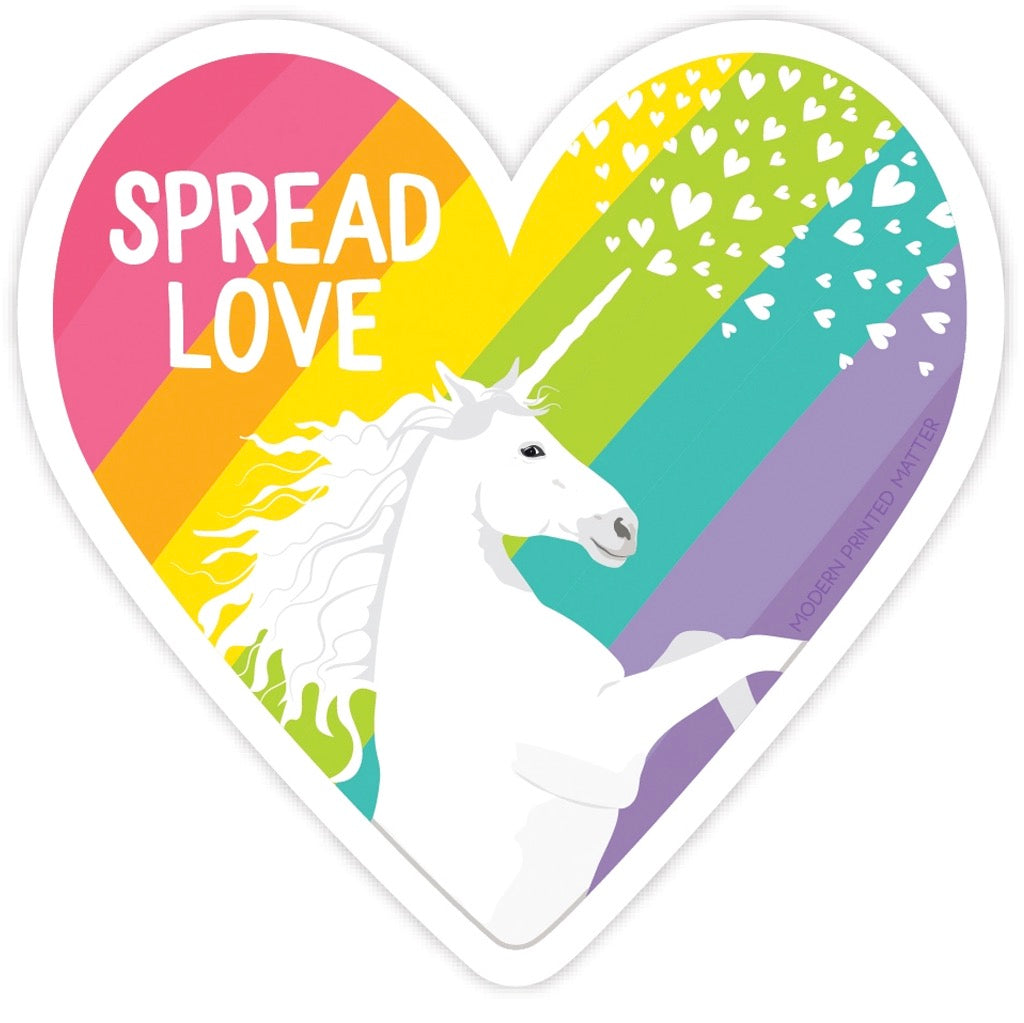 Spread Love Sticker.