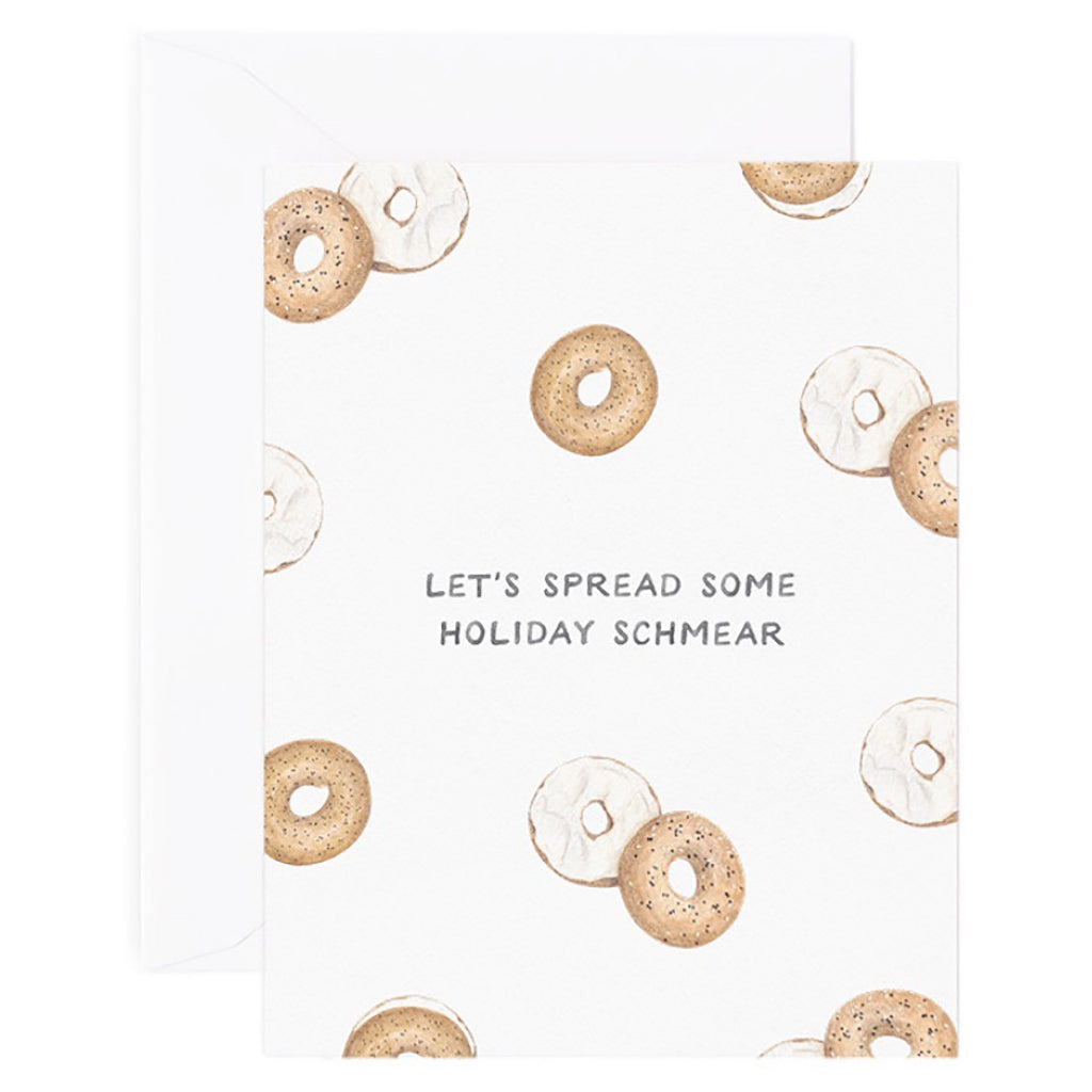 Spread Some Holiday Schmear Card