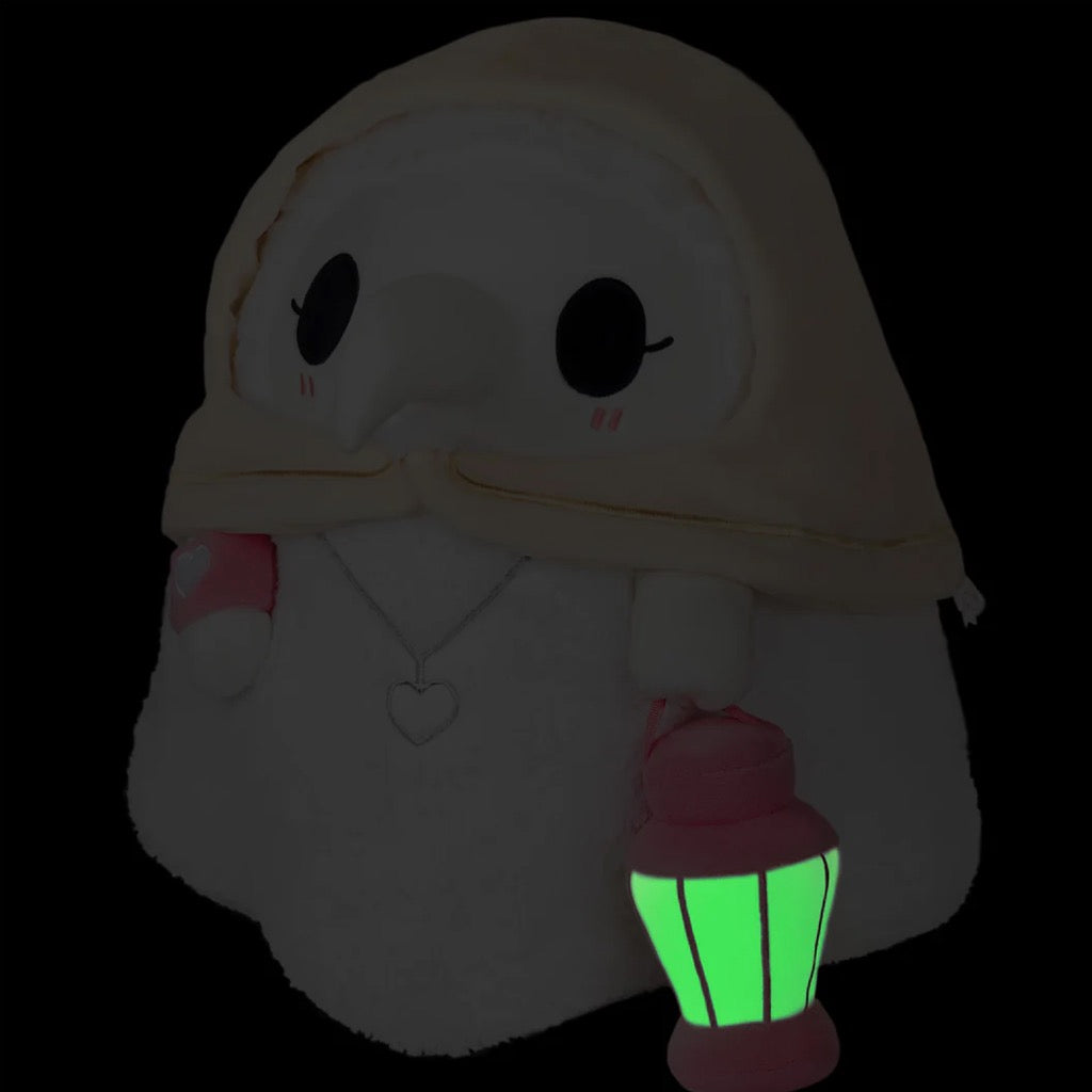 Squishable Plague Nurse with glow in the dark lantern.