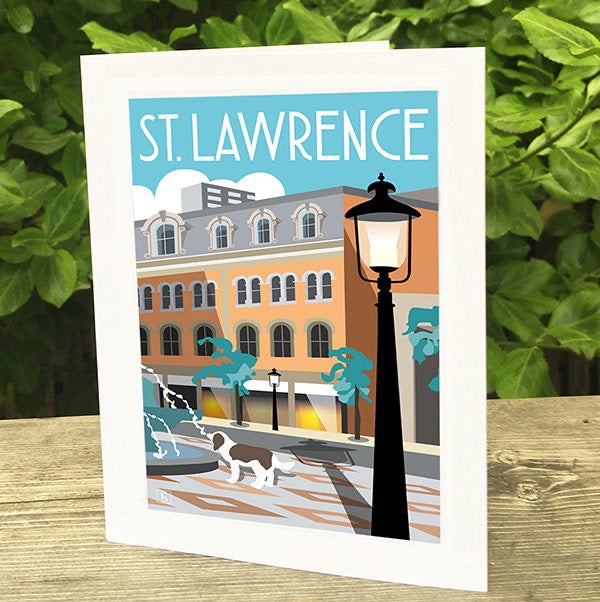 St Lawrence Toronto Greeting Card