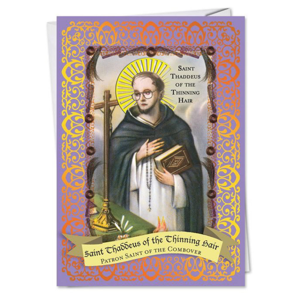 St. Thaddeus Birthday Card.