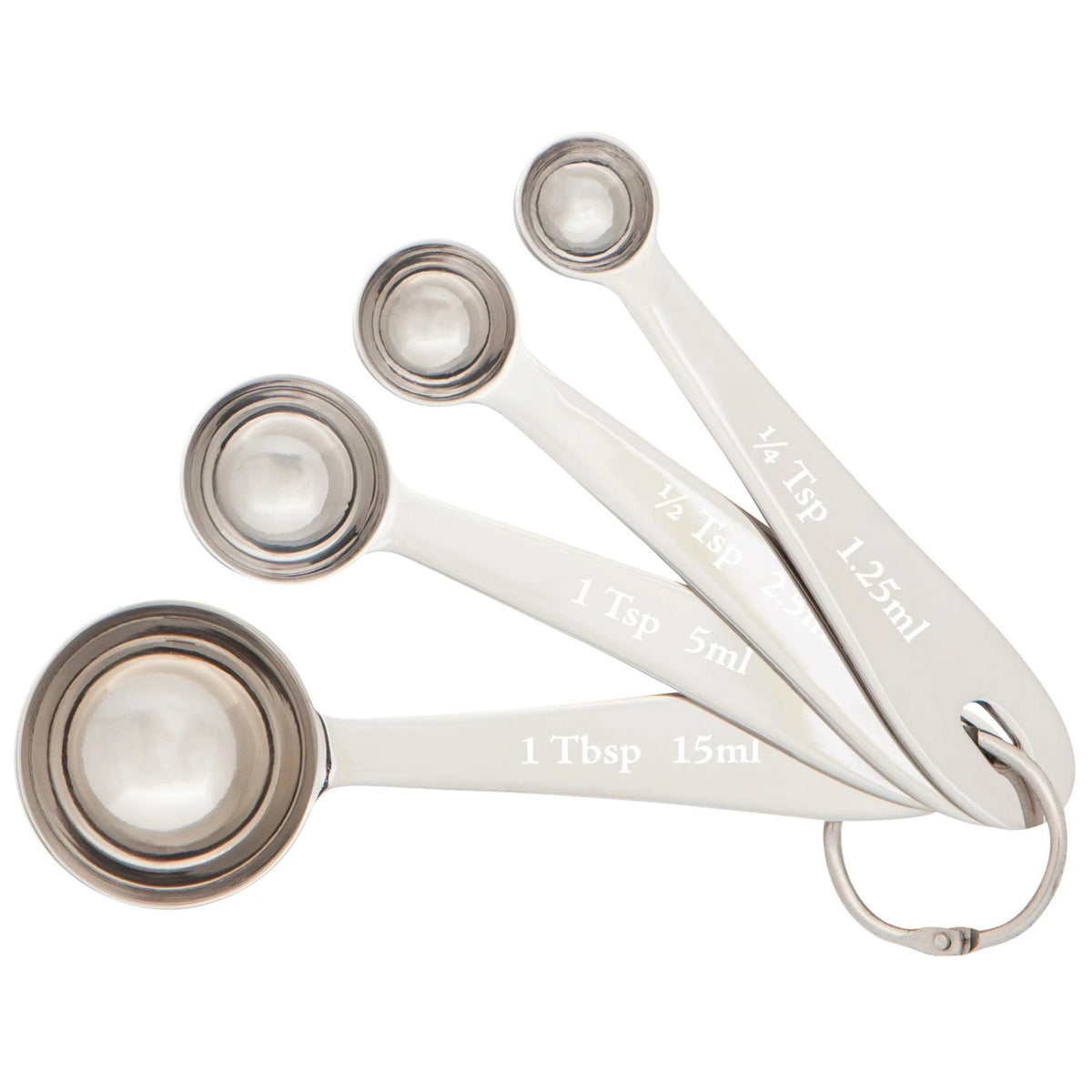Stainless Steel Measuring Spoons Set of 4 | Danica – Outer Layer
