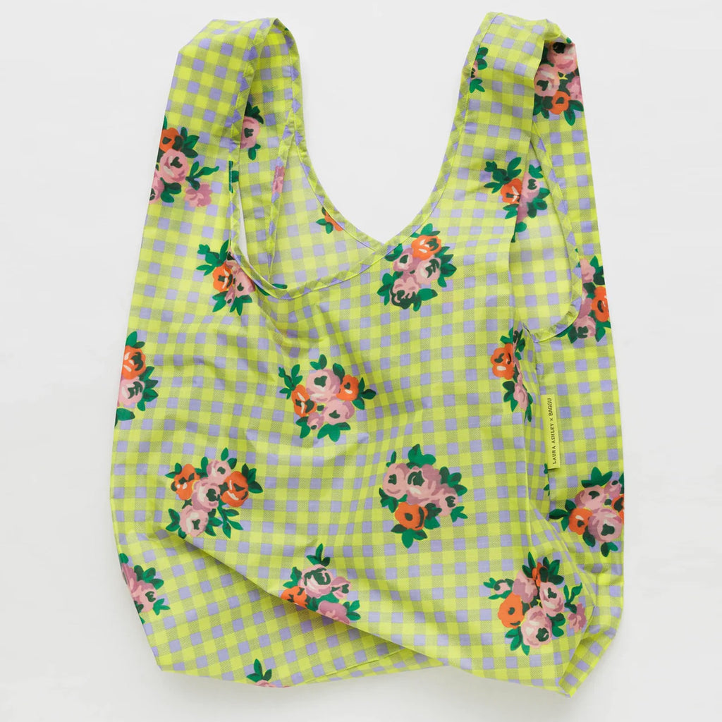 Standard Baggu Crosby Gingham Floral.