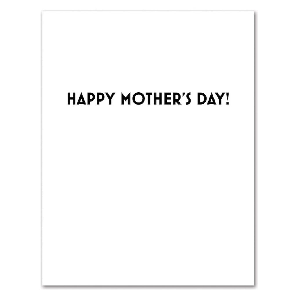 Star Baker Mothers Day Card Inside